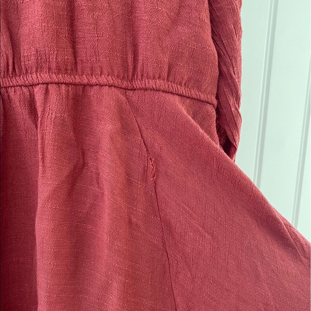 NWOT! Joyfolie Neveah Dress in Brick - Picture 9 of 13